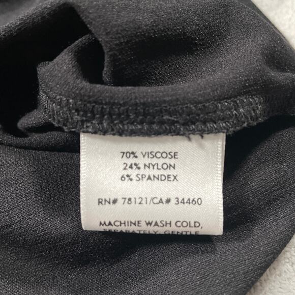 Eileen Fisher System Jacket Womens Medium Black Crepe Capsule Minimal Full Zip - Picture 4 of 6